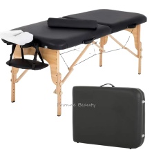 Portable Folding Massage Table with Bolsters for Height Adjustable Beauty Salon Spa Furniture