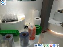 Transparent PVC blister pharmaceutical packaging sheet roll