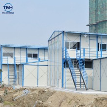 China 2 story prefab  labour accommodation house labour camp temporary housing