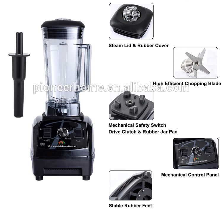 High Performance Large Capacity Commercial Electric Juicer Food Fruit commercial Blender