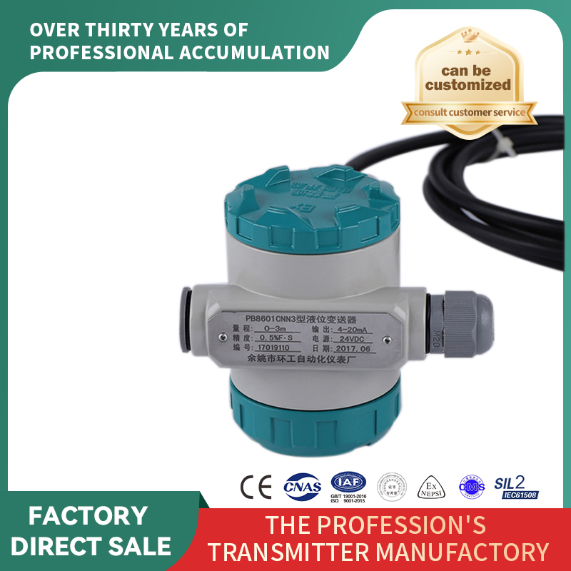 Senzor de nivel de apă submersibil cu afișaj