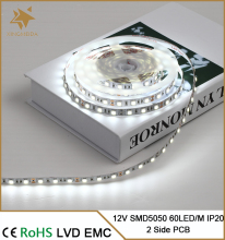 high luminous flux 5050 smd flexible led strip