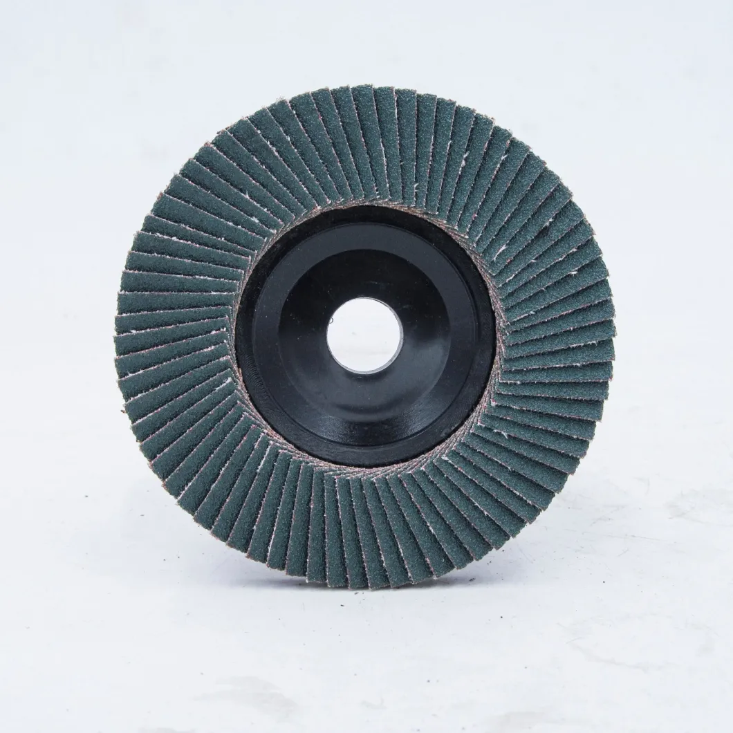 100*15mm Fiberglass Backing Flap Disc for Japaness Market Aluminium Oxide Abraisve