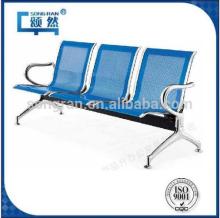 Metal steel 3-seater cheap waiting room chairs waiting gang chair D308#