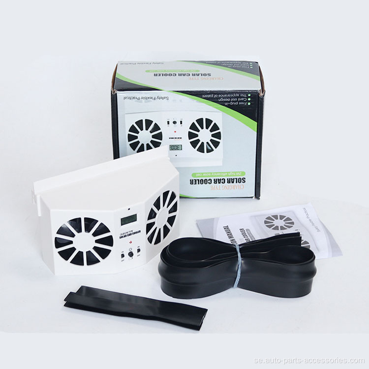 Rad Solar Ventilation Fresheners Car Cooling Fan