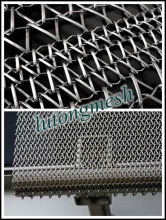 Stainless steel sheet conveyor belt for construction