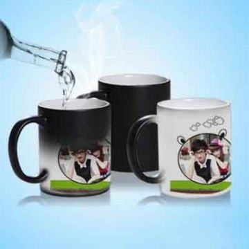 Color Changed Glass Mug Magic Mug