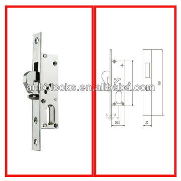 hook bolt mortice lock body