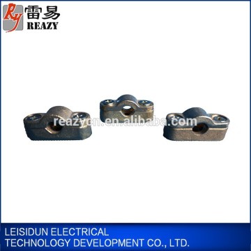 Manufacturer of earth clamp copper wire connector copper rod clamp