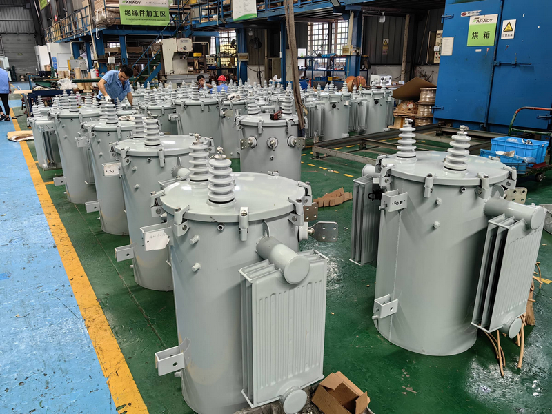 egyfázisú pólusra szerelt transzformátor gyártási folyamata (2) single-phase pole mounted transformer production progress (2)