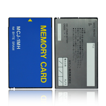 Industrial Equipment Storage PC Card PCMCIA SRAM Card 1M ATA Flash Memory Card MCJ-1MH