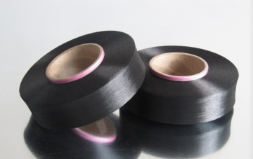 Black spandex yarn for swimming suits