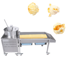 Stainless Steel Commercial Caramel Kettle Corn Popcorn Machine for Sale