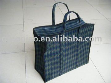 Compound woven luggage bag