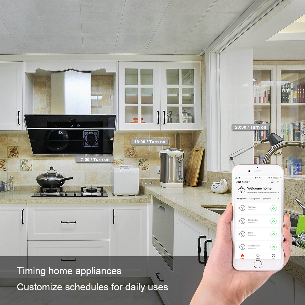 Free Sample Mini US Wifi Smart Plug Socket