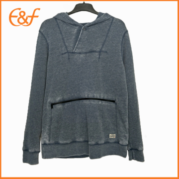 Custom Plain Hooded Sweaters Knitwear for Men