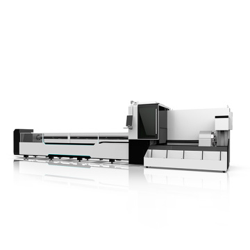 T profiles Optical Fiber Laser Cutting Machine