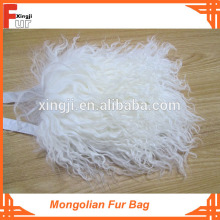 Fashion Mongolian Lamb Fur Bag