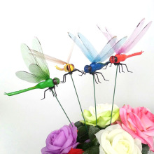 Dragonfly Flower Breastpin Refrigerator Magnet