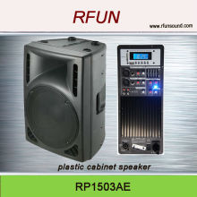 Professional 15" powered subwoofer speaker box