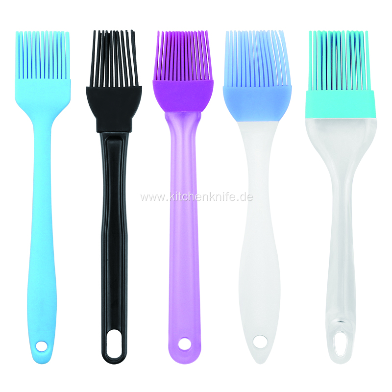 Heat Resistant Silicone Basting Pastry Brushes