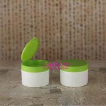 Empty plastic jar, cosmetic cream jar, face wash jar, face cream jar