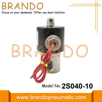 Válvula solenoide de acero inoxidable 2S040-10 3/8 &#39;&#39; 12V 24V