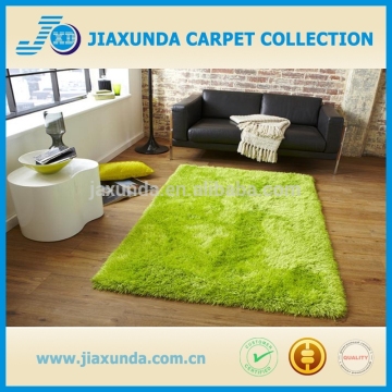 Hand tufted polyester modern shaggy home carpets