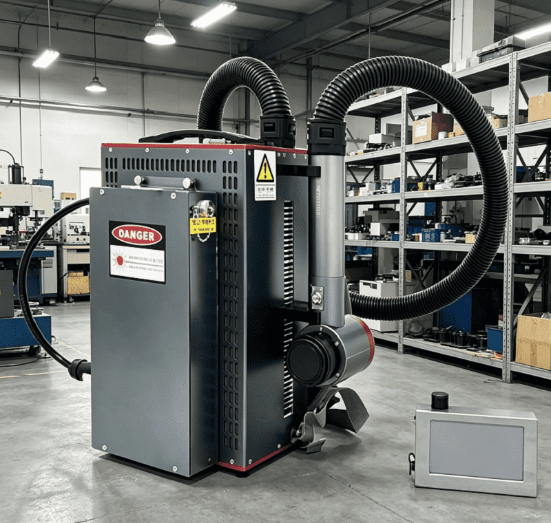 오일 제거에 레이저 클리닝 기계 적용 The Application of Laser Cleaning Machine in Oil Removal