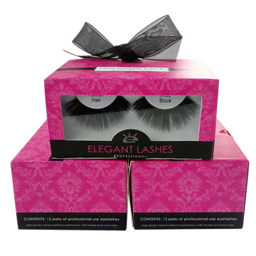 Fashionable design special paper eyelashes box custom