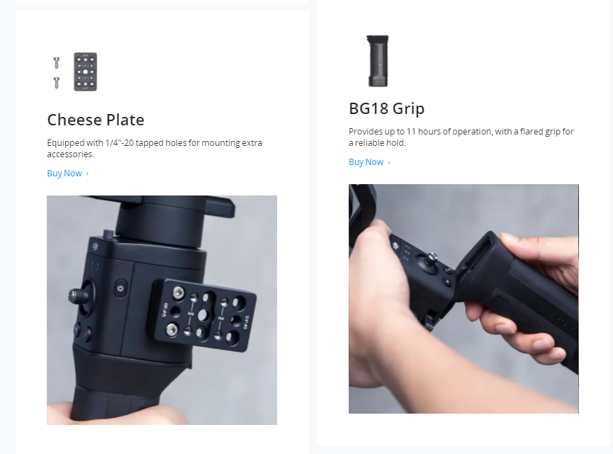 In stock DJI Ronin SC standard version Single-Handed 3 Axis Stabilizer with free ronin S/SC handgrip mount
