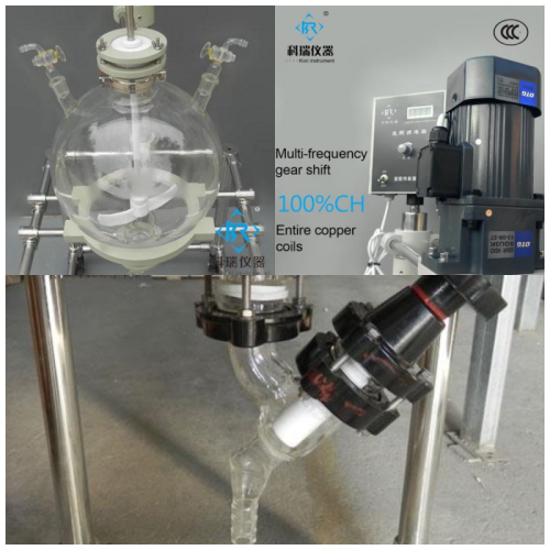 Machine de distributeur d&#39;extraction en verre de grande échelle de laboratoire de 100L