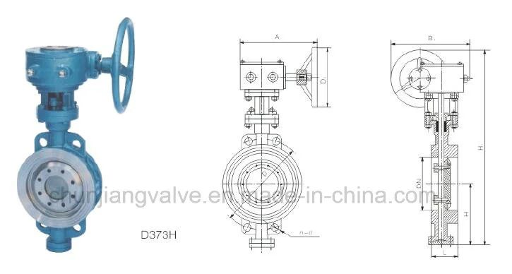 Multi-Layer Metal Hard Seal Wafer Butterfly Valve