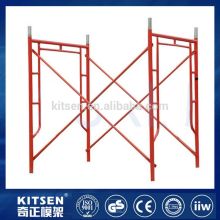 Safety solidity door scaffolding system