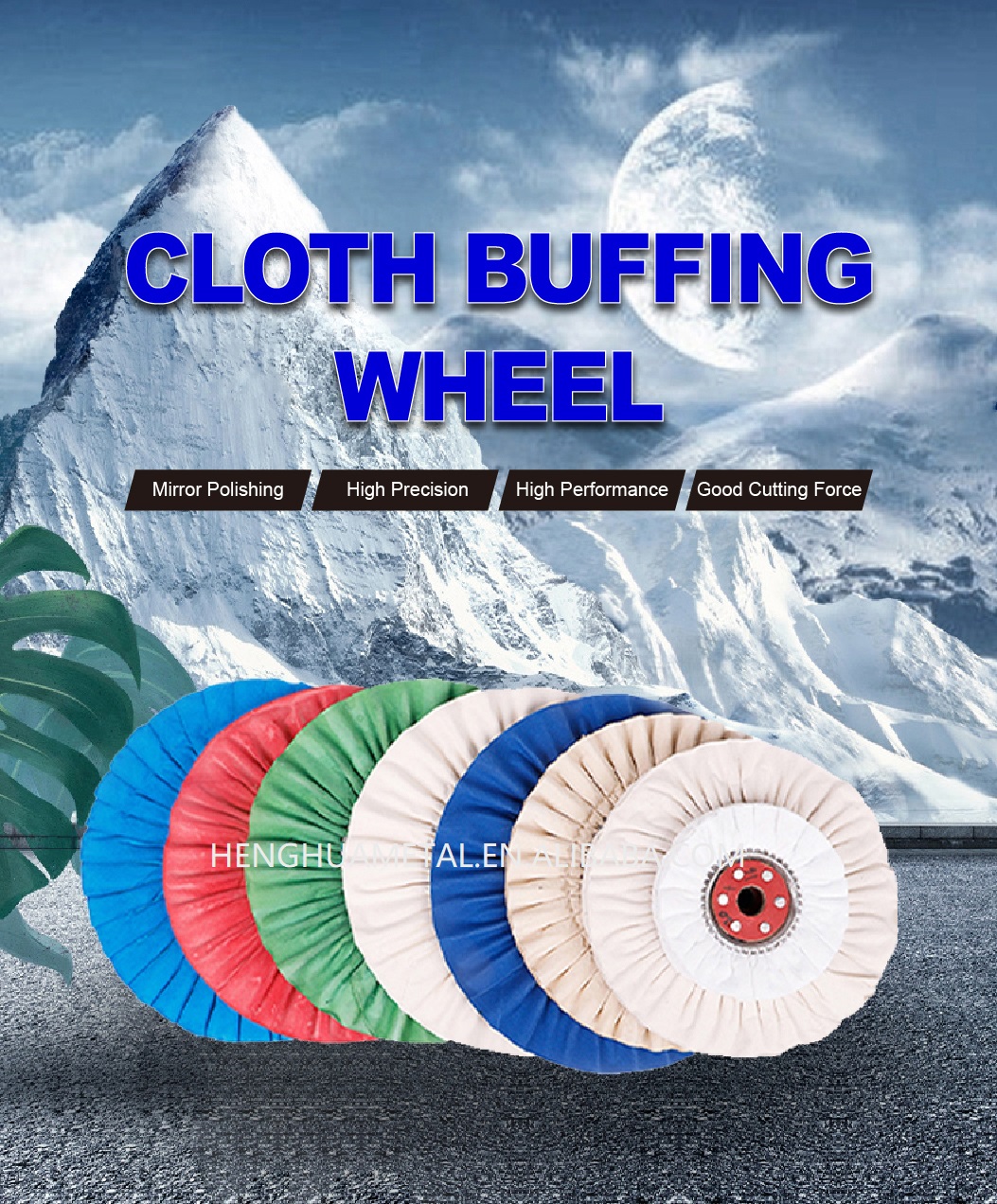 HENGHUA 2022 COTTON CLOTH BUFFING WHEEL FOR POLISHING JEWELRY