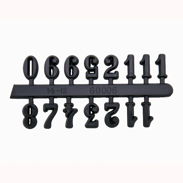 Hot Sell Black Roman Arab Clock Numbers Clock Digital