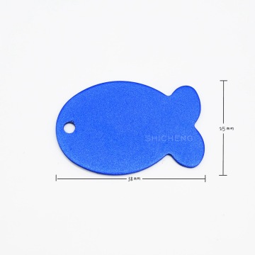 Custom Aluminum Dog Tags with Logo Engraving for Durable Identification