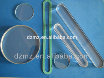 Tubular level gauge glass and liquid level gauge glass