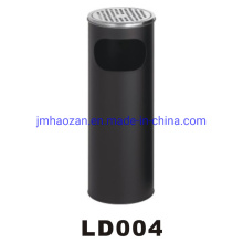 Round Stainless Steel Trash Bin, Ash Dustbin