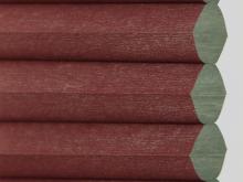 Custom double cellular shades cordless honeycomb blinds