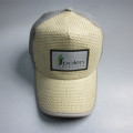 New Design Straw Patch Trucker Cap