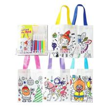 Paint creative canvas tote bag