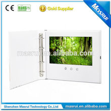 10.1 inch Large Size TFT Color LCD Screen Video In Print Technology/Video Brochure invitation cards
