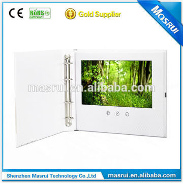 Paper Material and Europe Regional Feature advertising video brochures