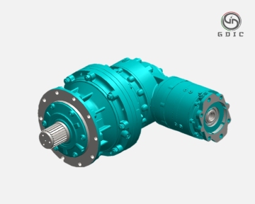 Right Angle Planetary Gearbox,max output torque is 15000