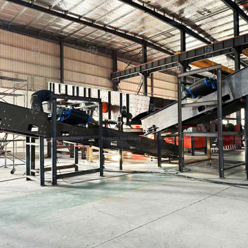 Super High Output 11 Meter Vibrating Finger Screen for Construction Waste