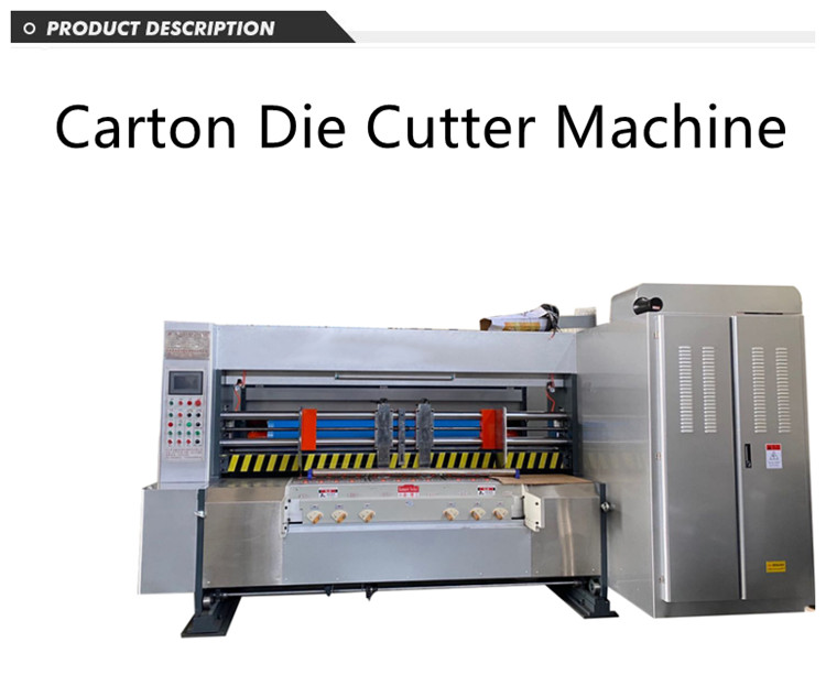 Corrugated Carton Box Automatic Rotary Die Cutting And Creasing Machine