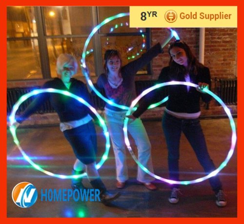 90CM LED Hula Hoop Lights Up Hula Hoops For Health/Slimming hula hoop/massage hula hoop