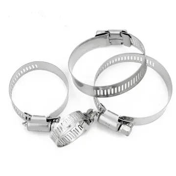 Adjustable Worm Gear Hose Clamp for Motorcycles