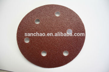 sand paper velcro discs,velcro abrasive discs